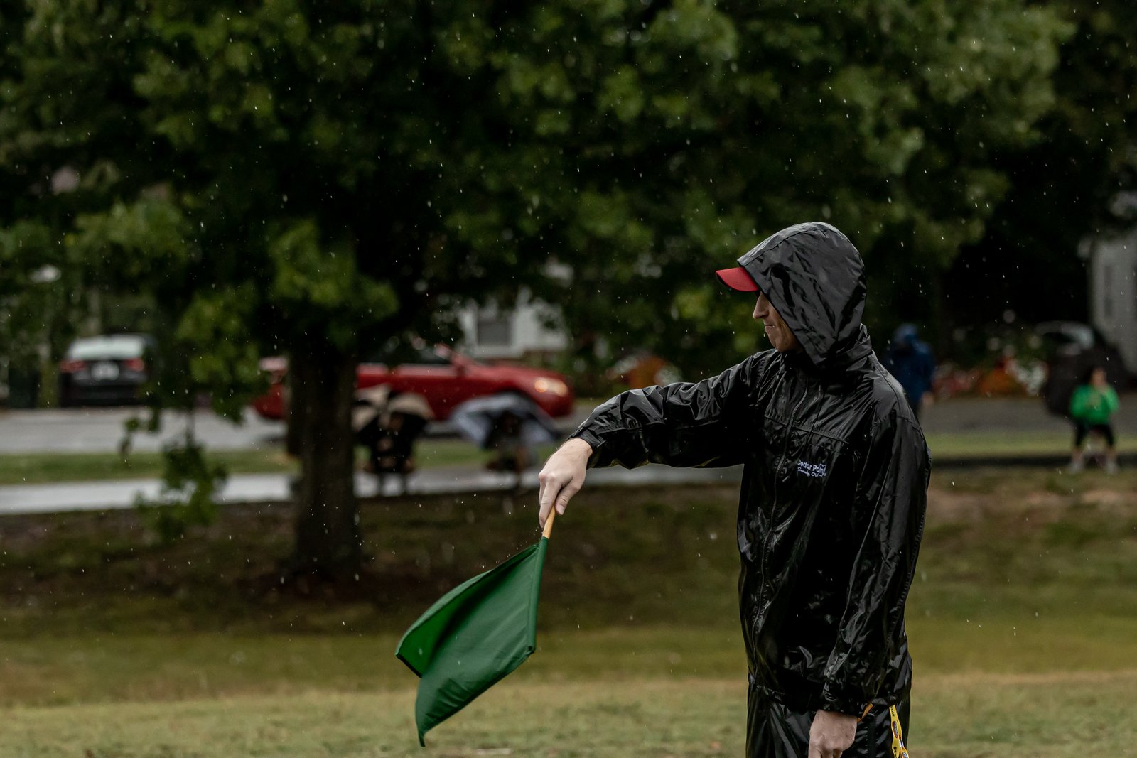 green is good in the rain 